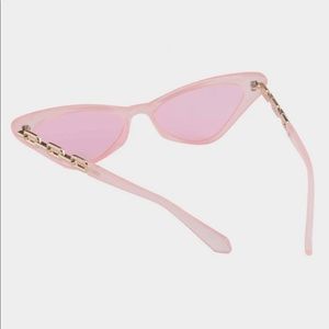 3 pair - Pink cat eye sunglasses